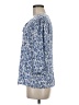 Papermoon Blue 3/4 Sleeve Blouse Size M - photo 5