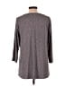 Anne Klein Gray 3/4 Sleeve Top Size L - photo 2