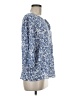 Papermoon Blue 3/4 Sleeve Blouse Size M - photo 4