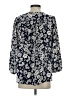 Collective Concepts 100% Polyester Blue 3/4 Sleeve Blouse Size M - photo 2
