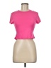 Shein Pink Short Sleeve T-Shirt Size M - photo 1