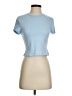 Shein Blue Short Sleeve T-Shirt Size 4 - photo 1