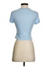 Shein Blue Short Sleeve T-Shirt Size 4 - photo 2
