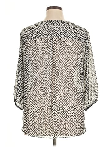 AGB 3/4 Sleeve Blouse (view 2)