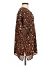 Adrienne Animal Print Brown Kimono Size M - photo 4