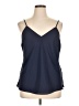 Unbranded 100% Polyester Blue Sleeveless Blouse Size 1X - photo 1