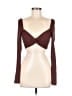 Isalis Brown Long Sleeve Top Size M - photo 1
