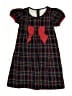Classic Whimsy 100% Cotton Plaid Black Dress Size 8 - photo 1
