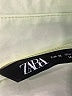 Zara Solid Green Long Sleeve Button-Down Shirt Size XL - photo 7