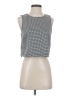 Forever 21 Silver Sleeveless Top Size S - photo 1