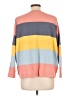 Tea n Rose Color Block Orange Long Sleeve Top Size L - photo 2