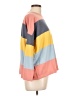 Tea n Rose Color Block Orange Long Sleeve Top Size L - photo 4