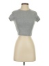 GU Gray Short Sleeve Turtleneck Size S - photo 1