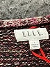 Elle Tweed Burgundy Cardigan Size L - photo 7