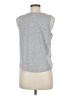 Active by Old Navy Silver Sleeveless T-Shirt Size M - photo 2