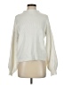 Pinque Solid Ivory Turtleneck Sweater Size S - photo 1