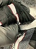 Lush 100% Polyester Stripes Black Casual Pants Size M - photo 4