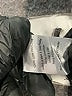 Lush 100% Polyester Stripes Black Casual Pants Size M - photo 7