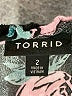 Torrid 100% Rayon Floral Black Long Sleeve Blouse Size 2X Plus (2) - photo 7