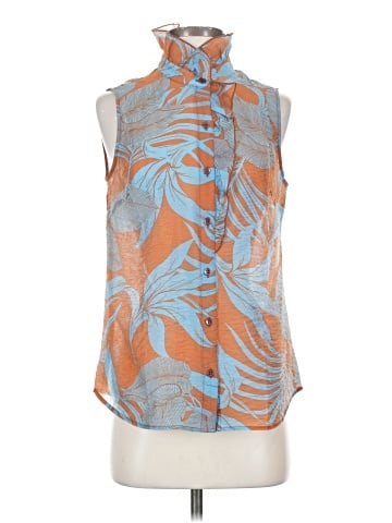 CAbi Sleeveless Button-Down Shirt (view 1)