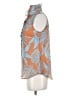 CAbi Orange Sleeveless Button-Down Shirt Size XS - photo 5