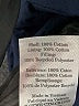 Everlane 100% Cotton Solid Blue Jacket Size L - photo 7