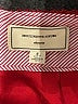 Moulinette Soeurs Chevron-herringbone Red Formal Skirt Size 6 - photo 3