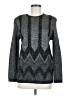 Norton McNaughton Chevron-herringbone Gray Pullover Sweater Size M - photo 1