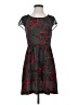 Kensie 100% Polyester Floral Gray Casual Dress Size S - photo 1