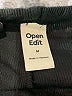 Open Edit Solid Black Casual Pants Size M - photo 7