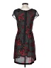 Kensie 100% Polyester Floral Gray Casual Dress Size S - photo 2