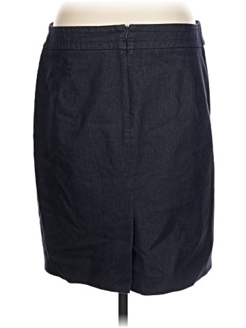 Jones New York Signature Denim Skirt (view 2)