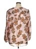 Ophelia Roe 100% Polyester Pink Long Sleeve Blouse Size 1X - photo 2