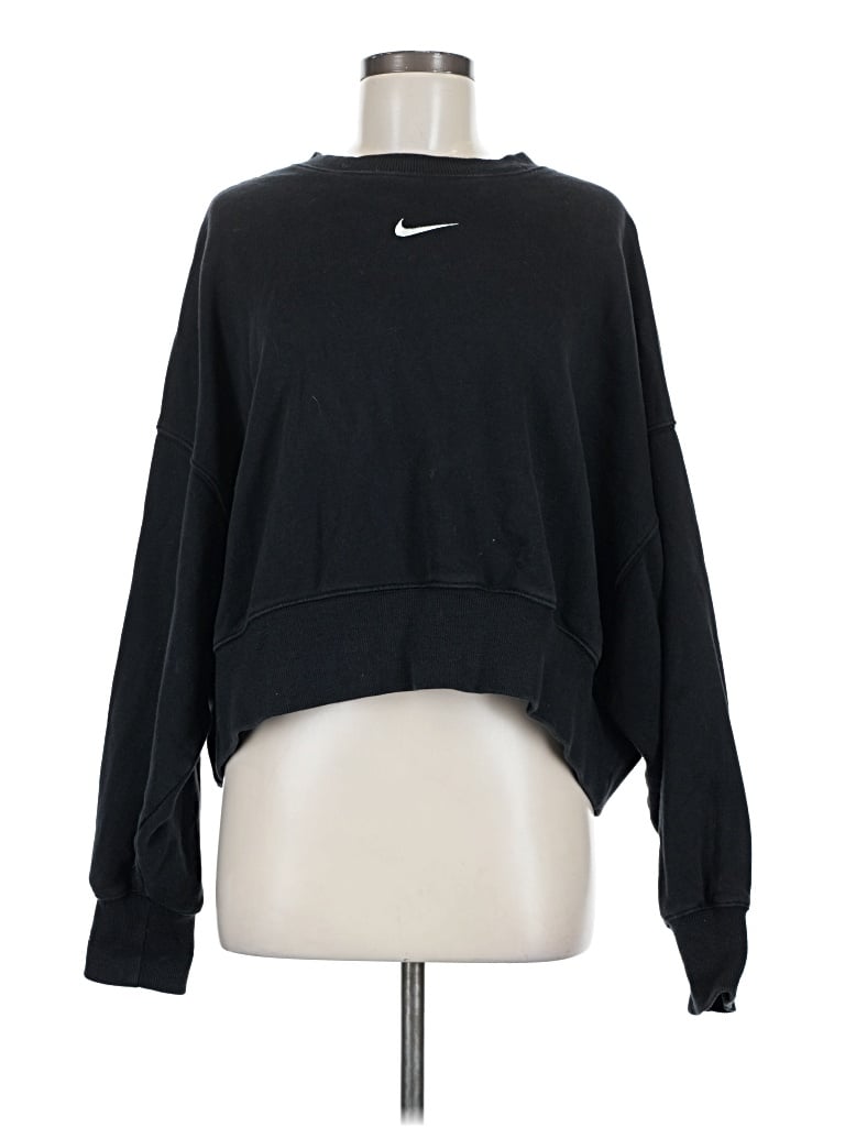 Pre-owned Nike Pullover Sweater In Black