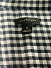 Ann Taylor Houndstooth Black Long Sleeve Blouse Size M - photo 7