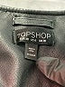 Topshop 100% Polyurethane Black Jacket Size 6 - photo 6