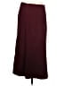 Sag Harbor Solid Burgundy Formal Skirt Size 10 - photo 2