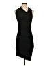 Helmut Lang 100% Wool Solid Black Cocktail Dress Size S - photo 1