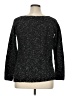 Ann Taylor Tweed Black Pullover Sweater Size XL - photo 2