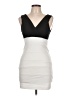 Forever 21 Color Block Gray Cocktail Dress Size L - photo 1