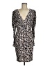 Tommy Hilfiger Animal Print Tan Cocktail Dress Size 6 - photo 1