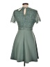 Francesca's Teal Cocktail Dress Size L - photo 2