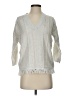 Wrap 100% Cotton Ivory Pullover Sweater Size 4 - 6 - photo 1