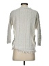 Wrap 100% Cotton Ivory Pullover Sweater Size 4 - 6 - photo 2