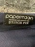 Papermoon Stripes Blue Casual Skirt Size XL - photo 4