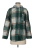 Made With Love Plaid Green Fleece Size S - photo 1
