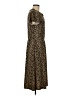 Talbots Animal Print Brown Casual Dress Size M - photo 4