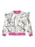 LOL Surprise 100% Polyester Metallic Silver Jacket Size 10 - photo 1