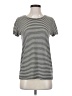Awake Stripes Silver Short Sleeve T-Shirt Size S - photo 1