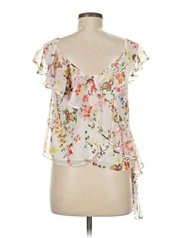 Alice + Olivia Sleeveless Silk Top (view 2)